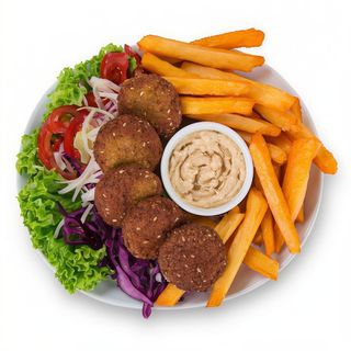 plato de falafel
