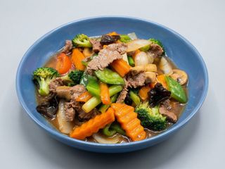 Phad Nammanhoy Con Carne De Res