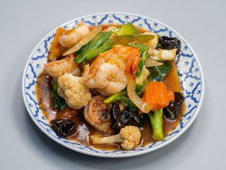 Phad Nammanhoy Con Langostinos
