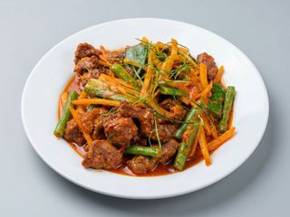 Phad Prik Khing Con Carne De Res