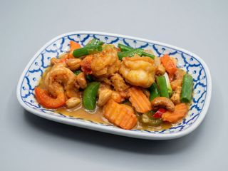 Phad Med Mamong Con Langostinos