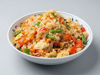 arroz frito con verduras