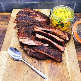 Ración de Costillas Al Horno