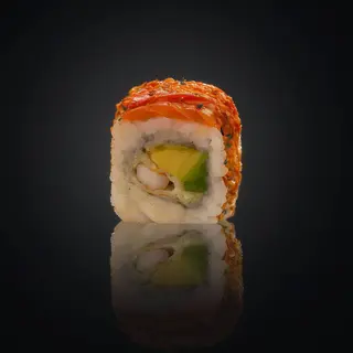 64A.-Spicy Tempura Roll EXTRA SALMÓN 