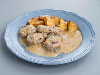 Solomillo De Cerdo Ibérico Al Roquefort