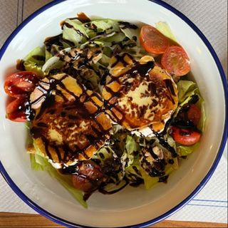 Ensalada queso de cabra