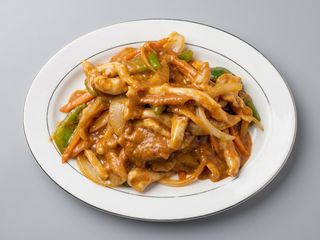 Pollo Con Salsa Satay