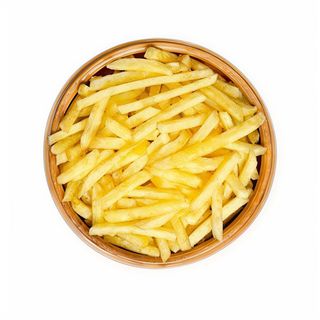 Patatas Fritas Con Salsa Kebab