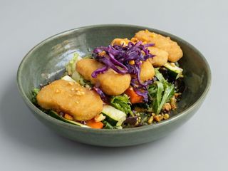 Bowl Nuggets, vegan, sin gluten