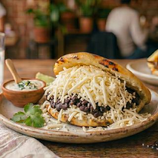 Arepa Dominó