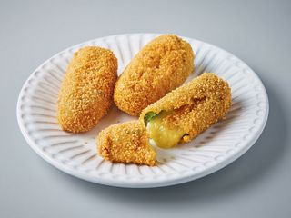 JALAPEÑO VERDE relleno CON QUESO CHEDDAR 6 unidades 