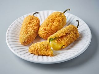 JALAPEÑO VERDE relleno CON QUESO CHEDDAR 1  unidad 