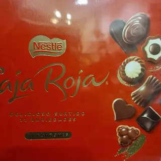 Bombones cja roja