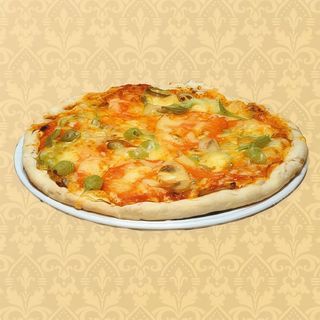 Pizza 4 Quesos (25 Cm.)