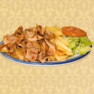 Plato Döner Kebab De Ternera
