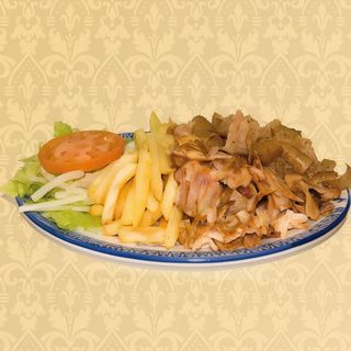 Plato Döner Kebab Mixto