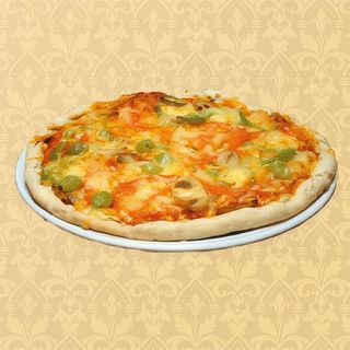 Pizza De Carne (Familiar)