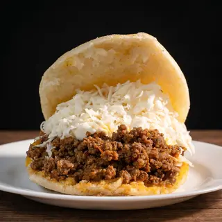 Arepa de Molida con Queso Blanco 