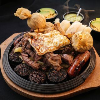 Parrilla venezolana para dos personas
