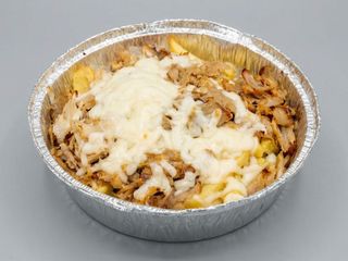 Papas locas kebab pollo