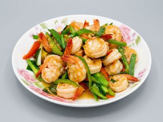 37. Gambas Con Guindillas