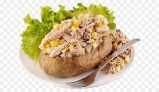 14. Menú patata asada con carne