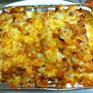Papas Gratinadas, mediana