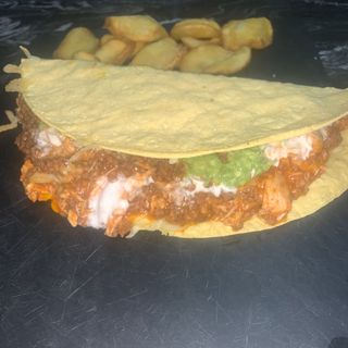 Quesadilla birria de rex