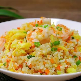 Arroz Frito Con Gambas