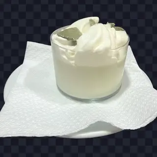Pannacota pistacho