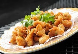 Bolitas De Pollo A La Pimienta Y Sal