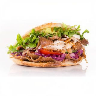 Kebab Vegetal Con Queso