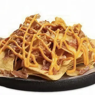 Nachos caseros chedar/ beicon