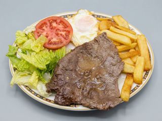 Combinado de bistec