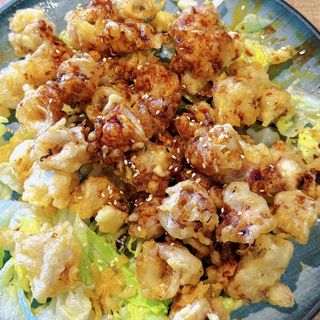 13. Calamar crujiente estilo japonés