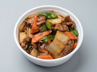 ternera con salsa picante