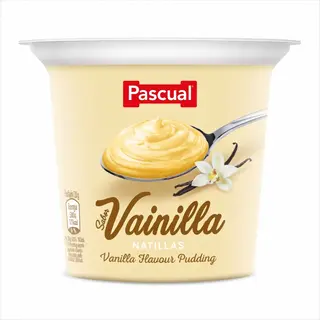 Natillas de vainilla