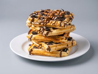 Gofre Con Sirope Galleta Oreo