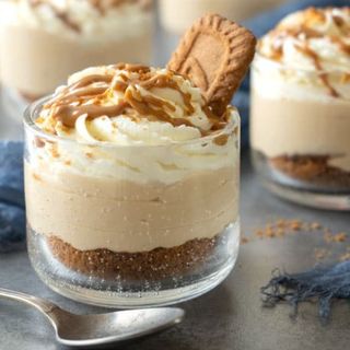 Vasito cheesecake con Lotus