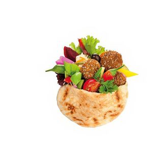 Falafel En Pan Pita