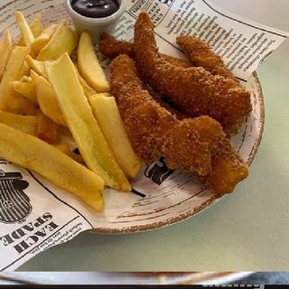 Finger de Pollo con Patatas (5 uds.)