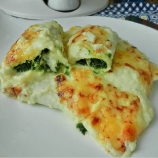 Canelones de Espinaca