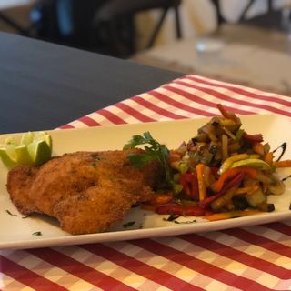 Milanesa de pollo