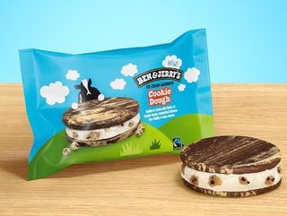 Ben & Jerrys Sandwich Cookie Dough