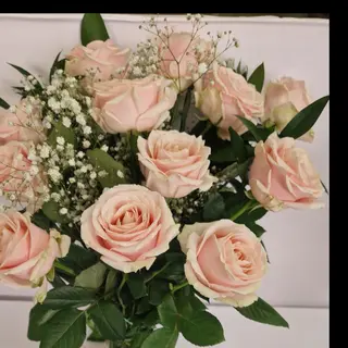 rosas en rosa