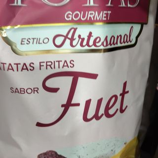 Patatas sabor fuet