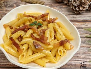 MACARRONES CARBONARA