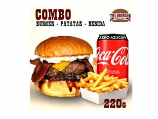 Combo B2- Bronson220g + Patatas + Bebida