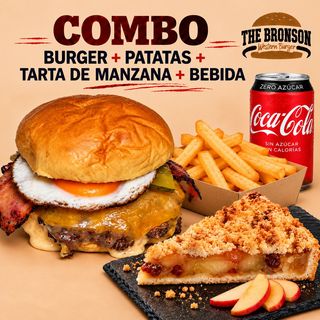 Combo-B4 Completa + Patatas + Tarta de manzana + Bebida