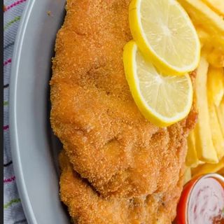 Milanesa al plato
